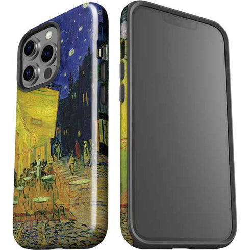 Cafe Terrace at Night by Van Gogh iPhone 15 Pro Impact Case